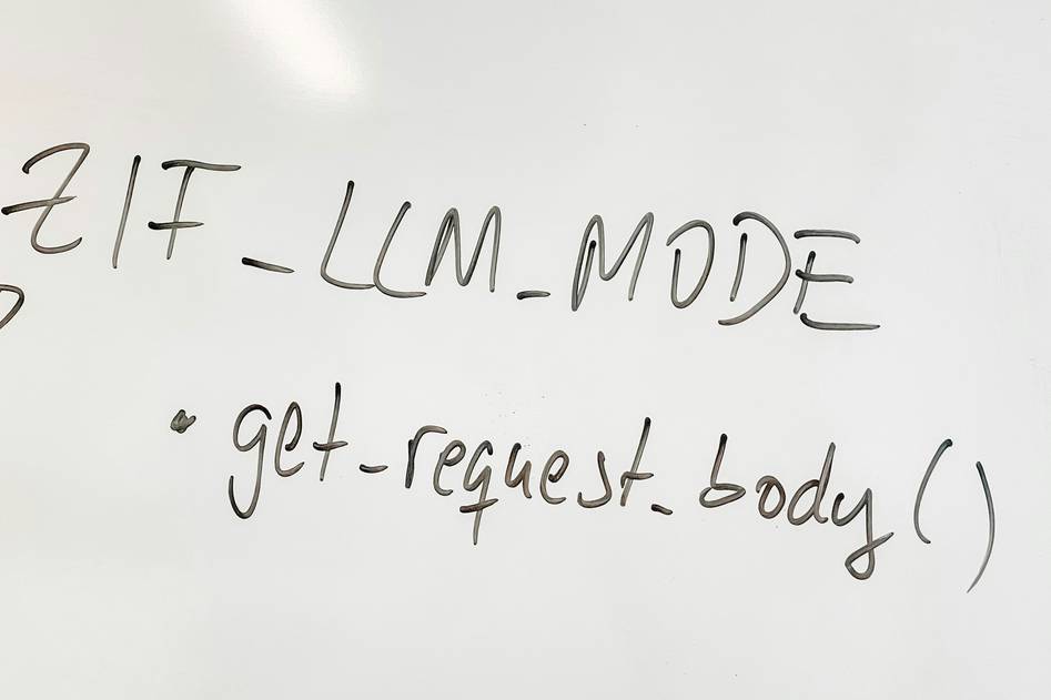 Blog homepage hero image showing neural network diagram with code snippets